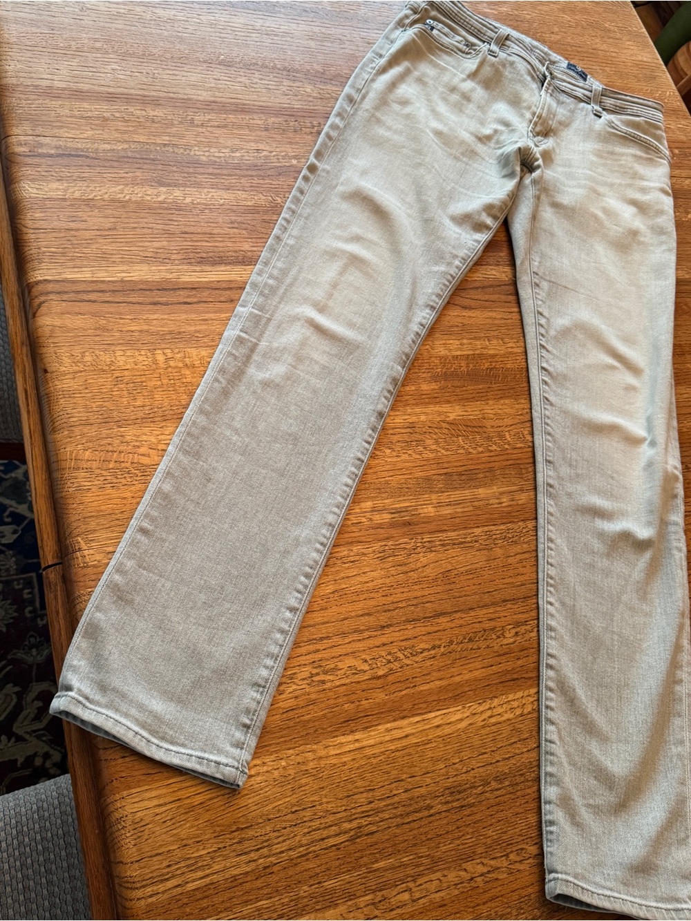 AG Adriano Goldschmied "The Tellis" Modern Slim Jeans, size 32 by 34